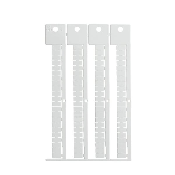Terminal Block Tag Polycarbonate 9.00 mm H x 5.00 mm W Box of 1408 Pieces, 1408PK